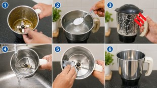 How to Clean Mixer Grinder Jar