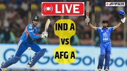 IND A vs AFG A LIVE Score, इंडिया बनाम अफगानिस्तान लाइव स्कोर: बारिश की वजह से रुका खेल, इंडिया ए का लाइव स्कोर- 174/3