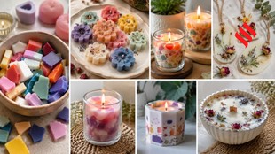 Leftover Candle Reuse Ideas
