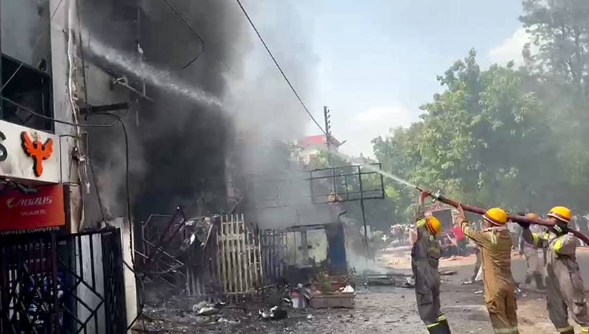 Lucknow fire