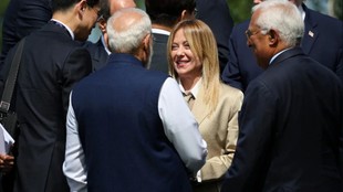 Giorgia Meloni, Narendra Modi, G7 Summit France, Melodi Trend