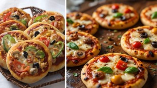 Healthy mini pizza recipes | Mini pizza toppings