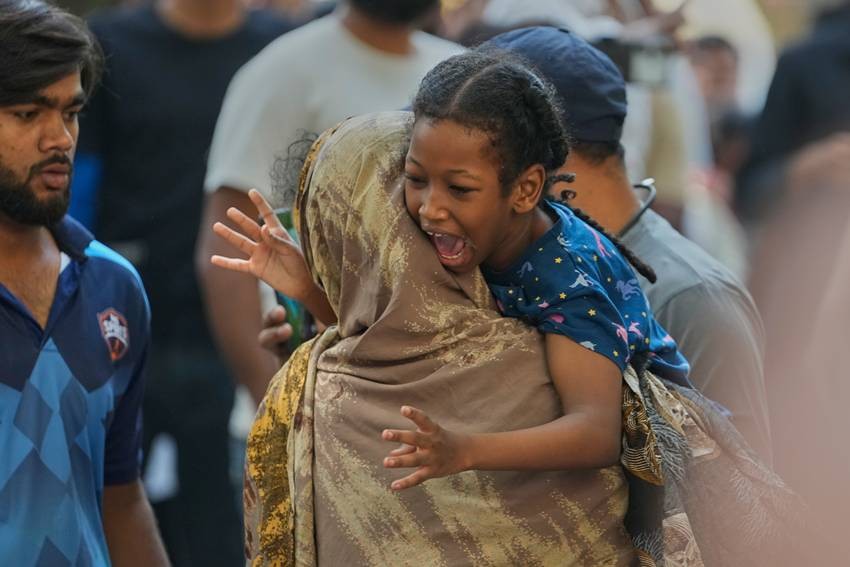 Chaos and Desperation as Deadly Fire Tears Through Delhi Hotel