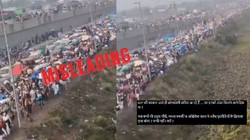 Fact Check: बंगाल में धार्मिक कार्यक्रम का पुराना वीडियो बांग्लादेशियों के वापस जाने का बताकर वायरल