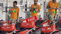 Fact Check: E85 ईंधन के चारों ओर मधुमक्खियों के मंडराने का वीडियो एआई-जनरेटेड (AI-generated) है