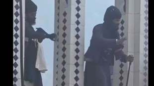 Nihang sikh gurdwara Nagrasu Rudraprayag, gurdwara Nagrasu Rudraprayag, Uttarakhand Gurdwara News, Punjab Nihangs Protest Uttarakhand, Gurdwara Hostage News Uttarakhand,