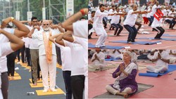 International Yoga Day 2026: योग दिवस पर एकजुट हुआ देश, पीएम मोदी से लेकर संसद और राज्यों के नेताओं तक ने किया योगाभ्यास, देखें तस्वीरें