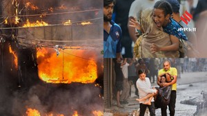 मालवीय नगर के होटल में लगी भीषण आग, 21 की मौत, जान बचाने को खिड़कियों से कूदे लोग, देखें तस्वीरें