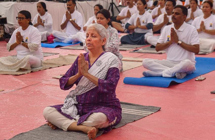 Om Birla Yoga Day