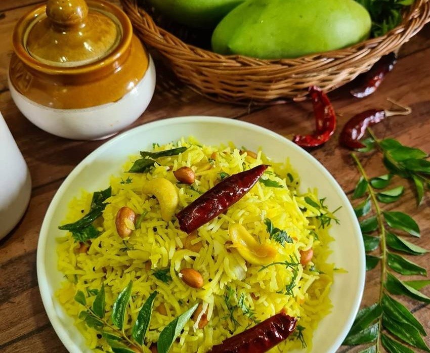 South Indian Raw Mango Rice