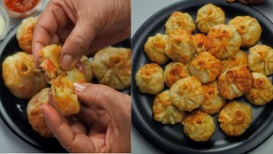 Tawa-roasted-crispy-momos | Veg Fried Momos
