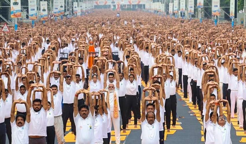 International Yoga Day Photos
