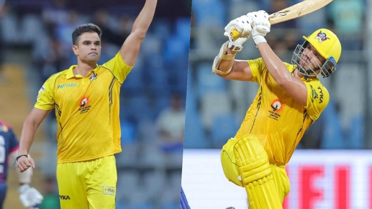 6 चौके, 7 छक्के, 70 गेंद, 104 रन: अर्जुन तेंदुलकर का टी20 मुंबई में प्रदर्शन, बेहतरीन इकॉनमी से झटके 7 विकेट