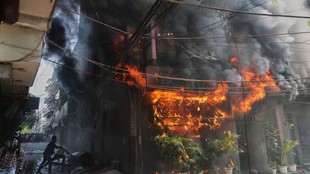 Delhi Fire, Malviya Nagar Fire, Delhi Fire News
