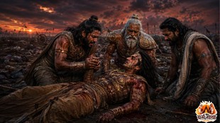 Mahabharat, Mahabharat Katha, दुर्योधन के अंतिम शब्द, महाभारत दुर्योधन की मृत्यु, अश्वत्थामा का प्रतिशोध, सौप्तिक पर्व महाभारत, पांचालों का वध, दुर्योधन का अंत, Duryodhana last words hindi, Mahabharat Sauptika Parva, Ashwatthama Duryodhana samvad, कुरुक्षेत्र का अंतिम दिन, dharm gatha, dharm gatah in hindi