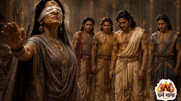 mahabharat, महाभारत कथा, balram bheem ki kahani mahabharat, balram bheem ko kyun marna chahte the, महाभारत की कहानी, महाभारत युद्ध का 18वां दिन, mahabharat story in hindi, pandav, gandhari, महाभारत स्त्री पर्व Mahabharata Stri Parva,गांधारी का क्रोध,Gandhari Ka Krodh, युधिष्ठिर के पैर के नाखून, Yudhishthir Ke Pair Ke Nakhun, Gandhari Ne Kab Kholi Ankhon Ki Patti, Bhimsen Aur Gandhari Samvad,