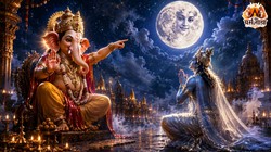 धर्म गाथा-जब चंद्रमा ने ब्रह्मा जी को भयभीत देखकर उड़ाया उपहास, गणेश जी के श्राप से खोया अपना दिव्य तेज