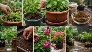 gardening tips for flowering plants | phoolon ke paudhe ki dekhbhal kaise karen | flowering plant care tips during monsoon seaso