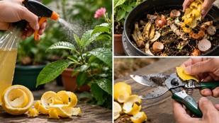 lemon peel uses in garden | ways to use lemon peel | how to use lemon peel for plants