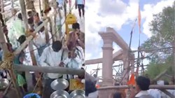 महाराष्ट्र के परभणी में मंदिर की छत का एक हिस्सा गिरा, 4 की मौत, कई घायल