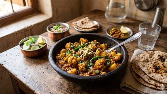 masala gobi recipe | masala gobi recipe in hindi | gobi masala dhaba style