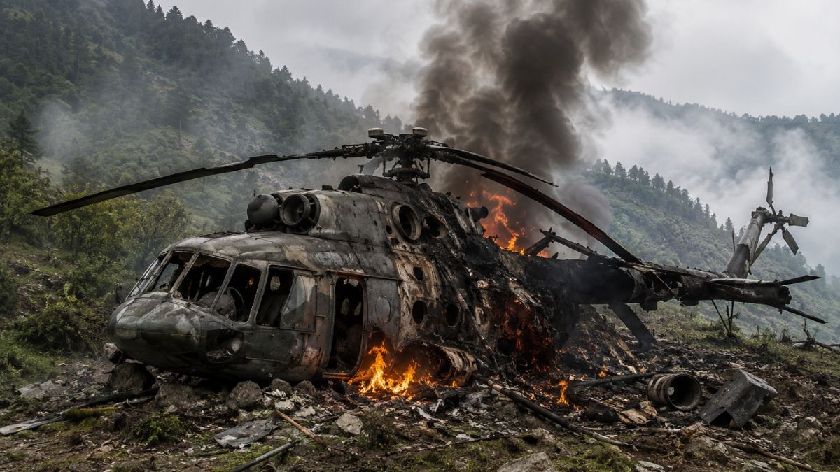 पीओके में पाक सेना का Mi-17 हेलीकॉप्टर क्रैश, सवार सभी जवानों की मौत-  Pakistan Army helicopter crashes in PoK all personnel on board killed |  Jansatta