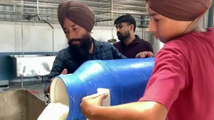 punjab progressive farmers dairy brand, automatic milk processing plant barnala,