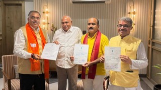 Tarun Chugh, Rajneesh Agrawal, MP Rajya Sabha Election,