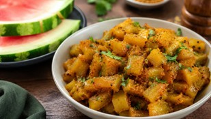 watermelon peel sabzi | watermelon peel sabzi recipe | watermelon chilka sabzi