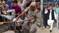 CJP Protest News: ‘दुख है कि आज लाठी चली है’, अखिलेश बोले- ये सरकार नहीं, अहंकार है