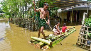 assam floods news, sivasagar floods, Himanta Biswa Sarma, Assam flood rescue