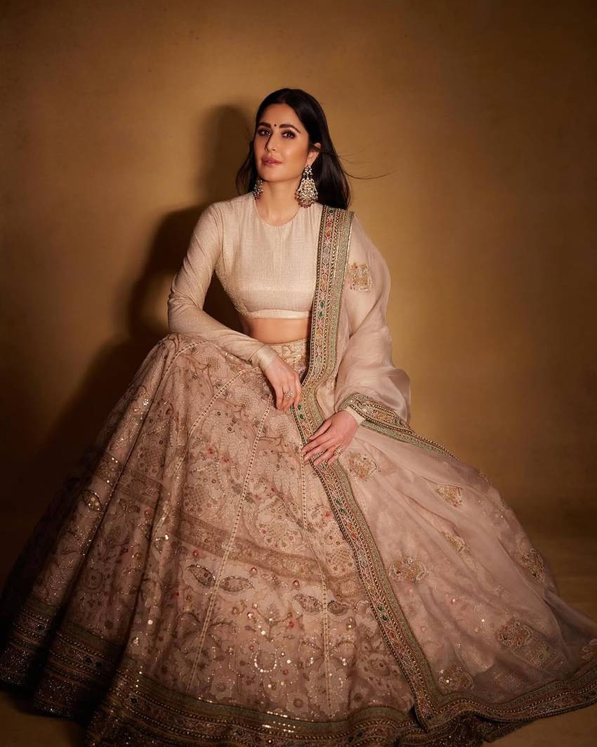 Blush-Pink Lehenga