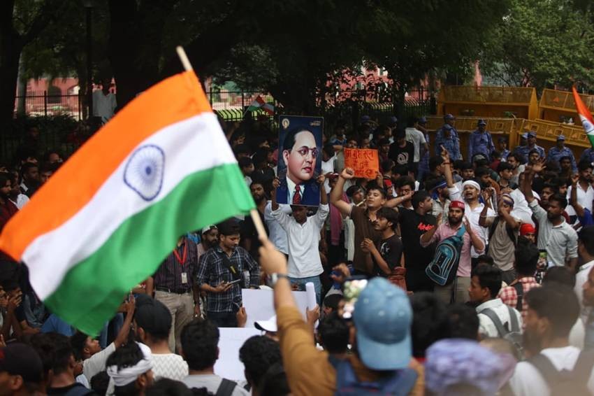 Jantam Mantar Protest Image