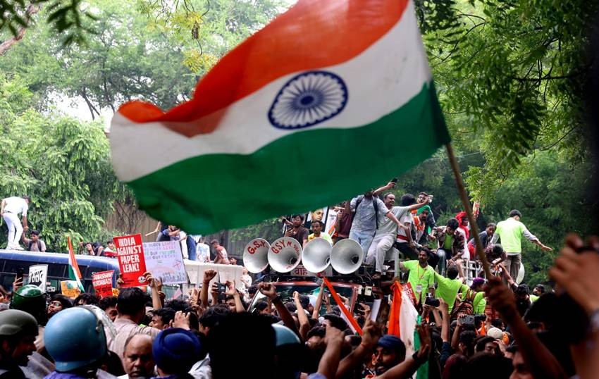 New Delhi Protest Image