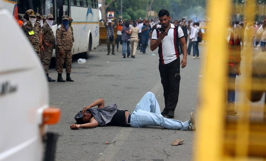 CJP Jantam Mantar Protest Photos
