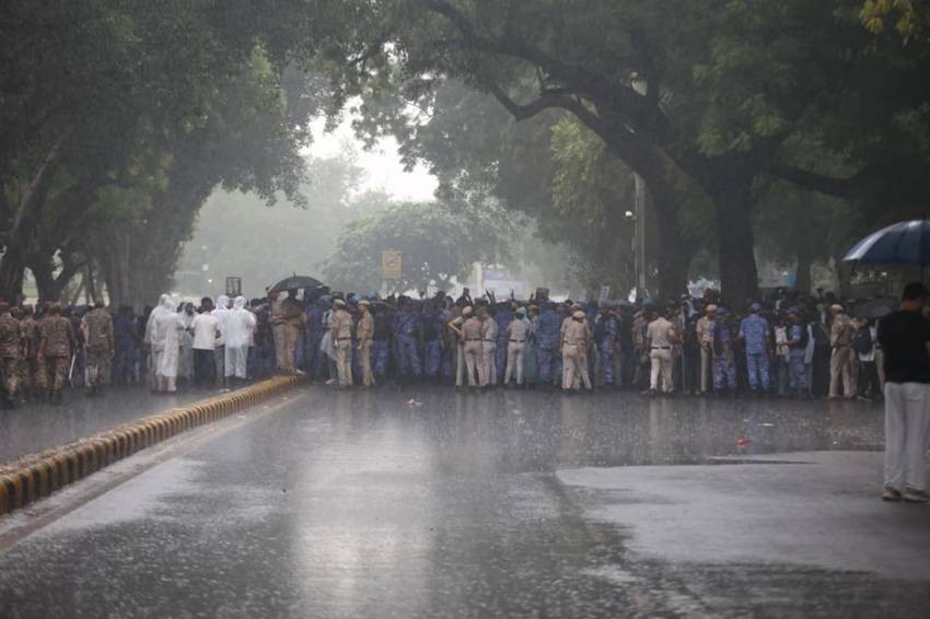New Delhi Protest Pictures