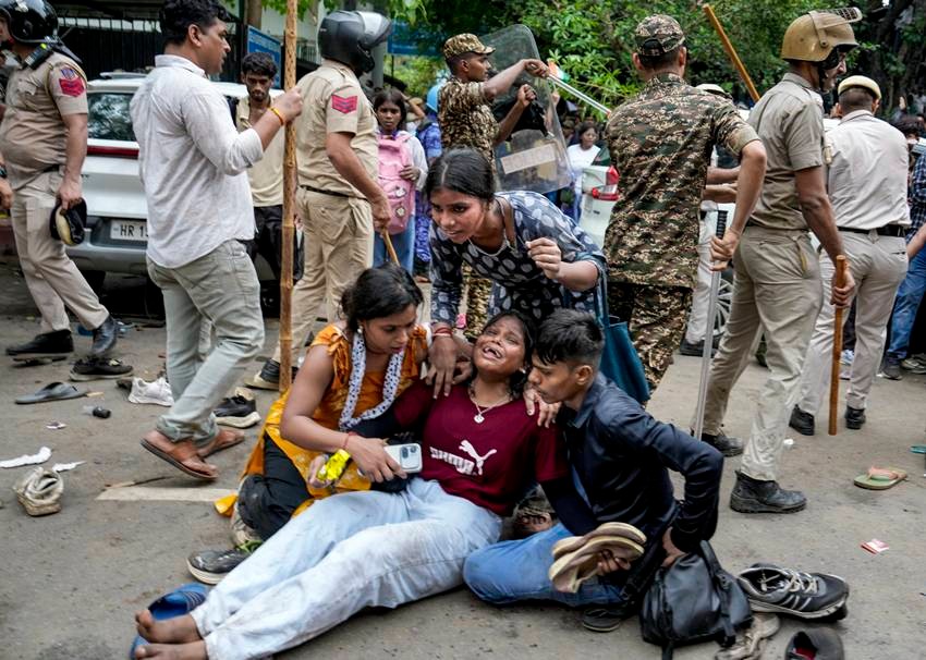 Photos of CJP Jantam Mantar Protest