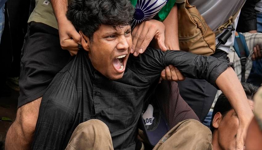 cockroach janata party protest viral visual