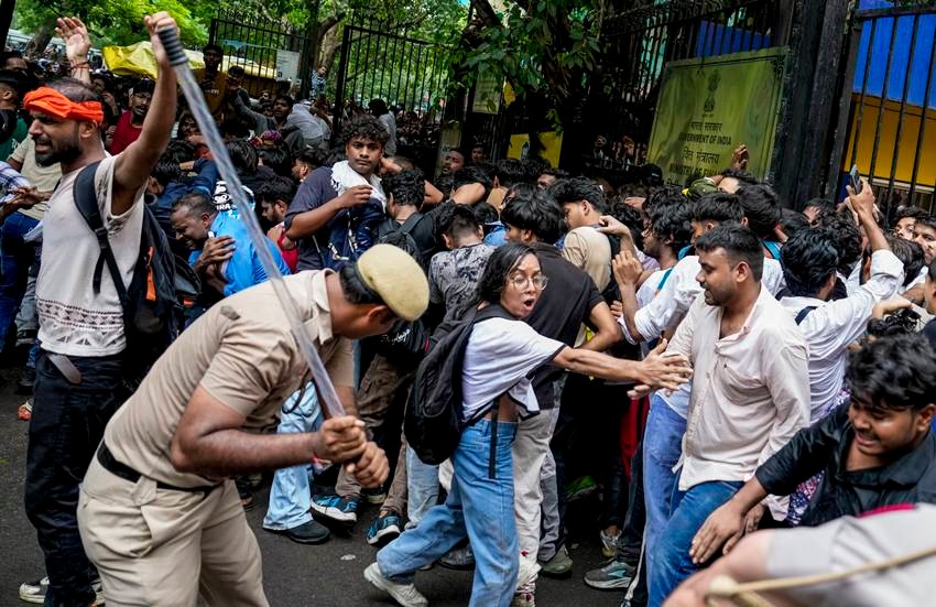 cockroach janata party protest in pictures