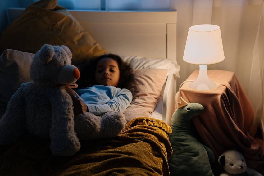 Changes in the child's sleep, appetite, and routine