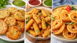 Crispy Suji Snacks