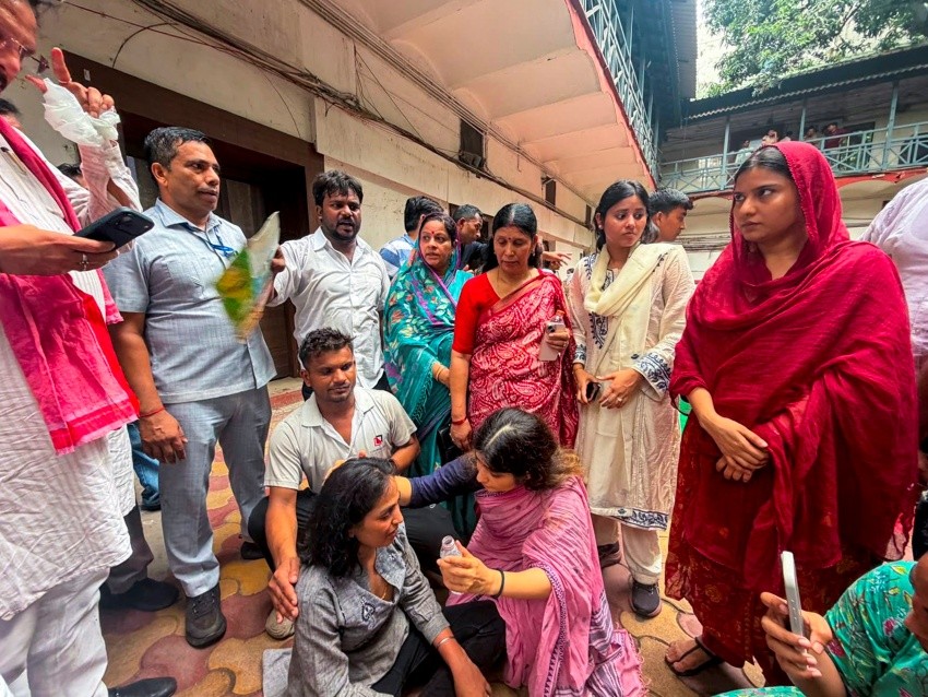 Dimple Yadav on Jantar Mantar