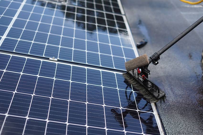 Do not Rely On Rain To Clean The Panels