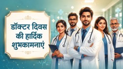 Doctors Day Wishes 2026: मानव सेवा को सलाम, डॉक्टरों को भेजें दिल छू लेने वाली शुभकामनाएं और Thank You Messages