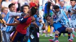 FIFA वर्ल्ड कप फाइनल: अर्जेंटीना-स्पेन के खिलाड़ियों के बीच हाथापाई, लिएंड्रो पारेडेस की एरिक गार्सिया और गेवी से भिड़ंत