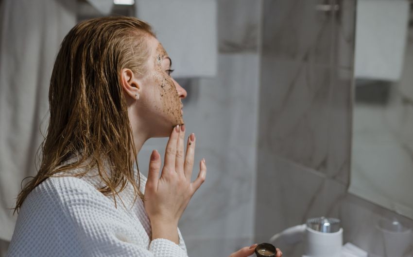 natural face scrub