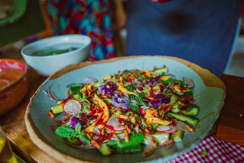 Flower Salad