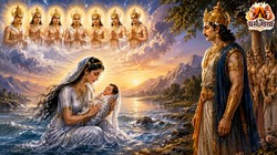 धर्म गाथा: भीष्म के जन्म से पहले माता गंगा ने अपने सात पुत्रों को क्यों नदी में डुबोया? जानें 7 वसुओं के श्राप की कहानी