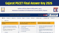 Gujarat PGCET Final Answer Key 2026: गुजरात पीजीसीईटी फाइनल आंसर की acpc.gujarat.gov.in पर जारी, ऐसे करें डाउनलोड