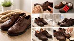 How to Dry Wet Leather Shoes
